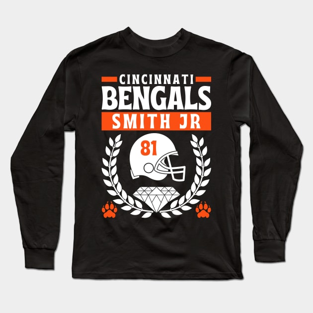 Cincinnati Bengals Smith Jr 81 Edition 2 Long Sleeve T-Shirt by Astronaut.co